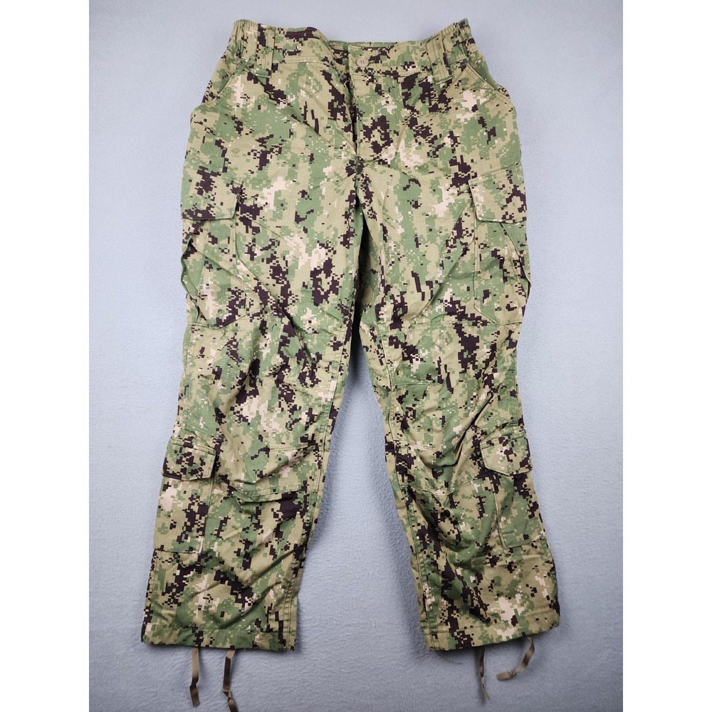 U.S. Navy Seals Pants Mens Medium X Short Camo NWU Type III Trousers Military